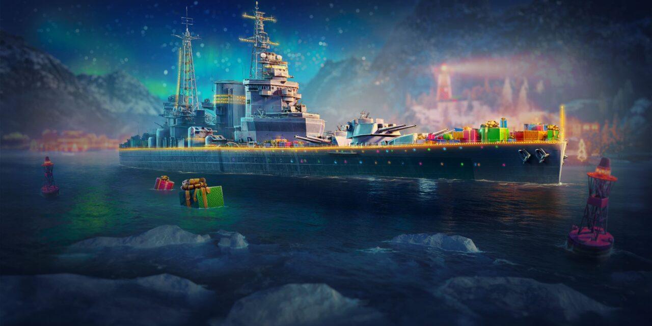 La magie de Noël s&rsquo;invite aussi dans World of Warships : Legends