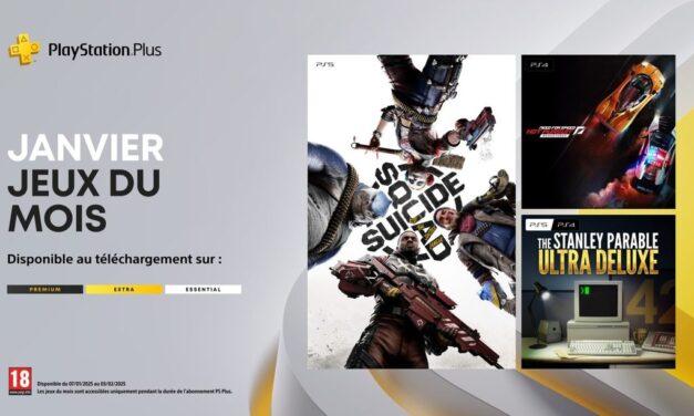 PlayStation Plus : trois jeux offerts aux abonnés en janvier 2025