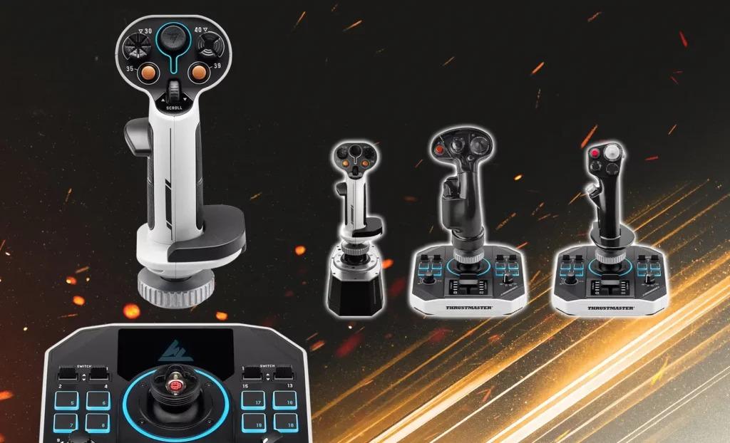 Thrustmaster dégaine ses joysticks spatiaux Sol-R pour pilotes en quête d’étoiles