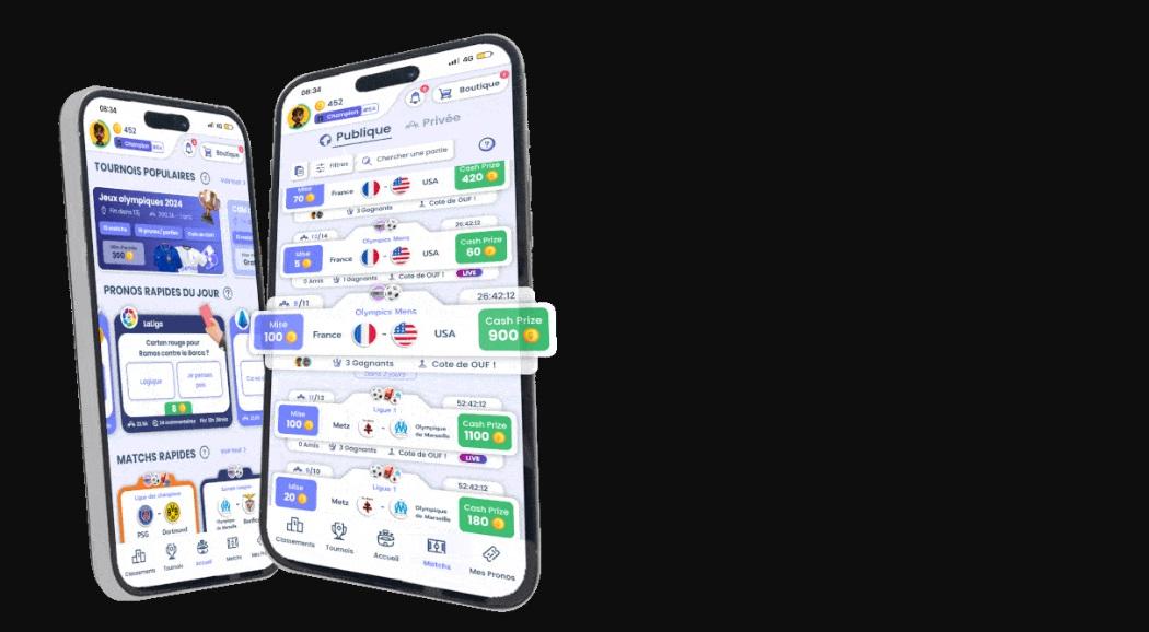 Genius : l’appli qui transforme le pari sportif en jeu, sans miser d&rsquo;argent