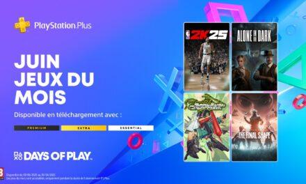 Mois de juin musclé et 4 jeux pour les abonnés PlayStation Plus