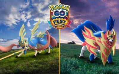Zacian et Zamazenta sortent les crocs au Pokémon GO Fest 2025 !