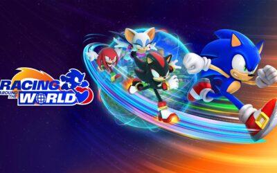 Sonic carbure au Red Bull dans Racing Around the World, et ça va très vite !