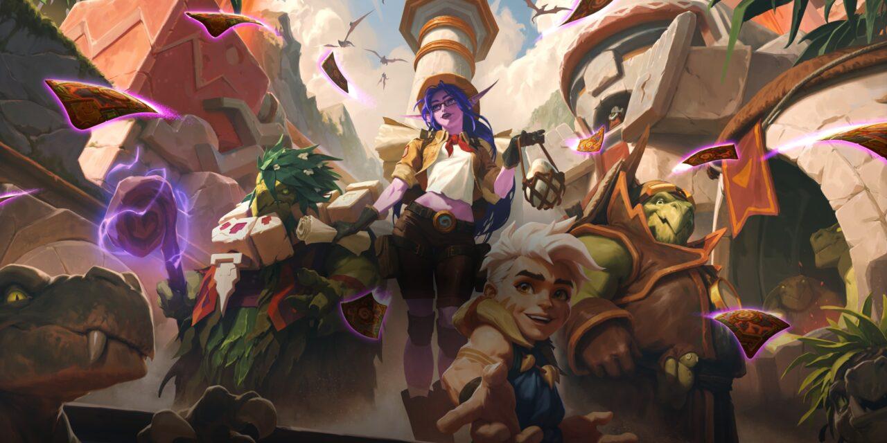 Hearthstone : La Cité perdue d’Un’Goro sort le grand jeu