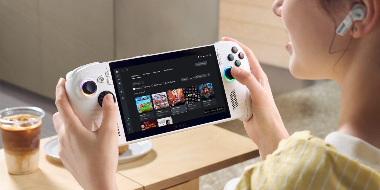 C&rsquo;est officiel : avec Rog Xbox Ally, XBox a sa console portable