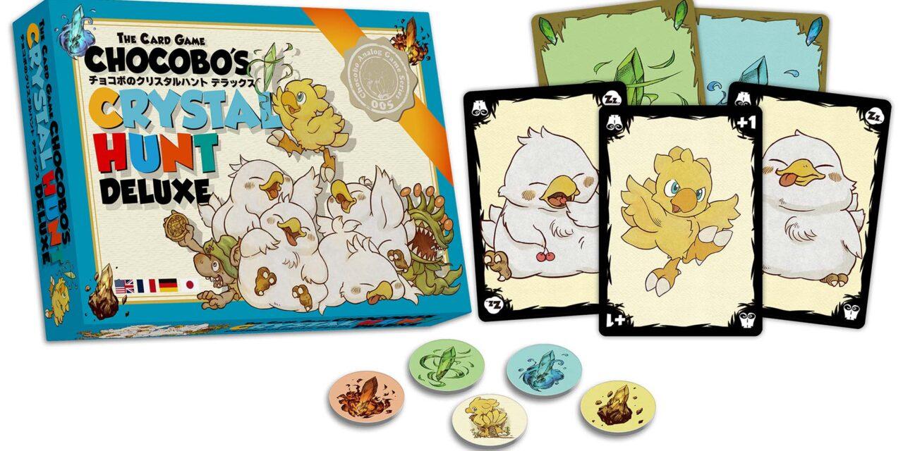 Chocobo’s Crystal Hunt Deluxe : le jeu de cartes qui va faire piaffer les fans de Final Fantasy