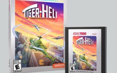Tiger-Heli décolle sur Atari et lance une escadrille rétro explosive