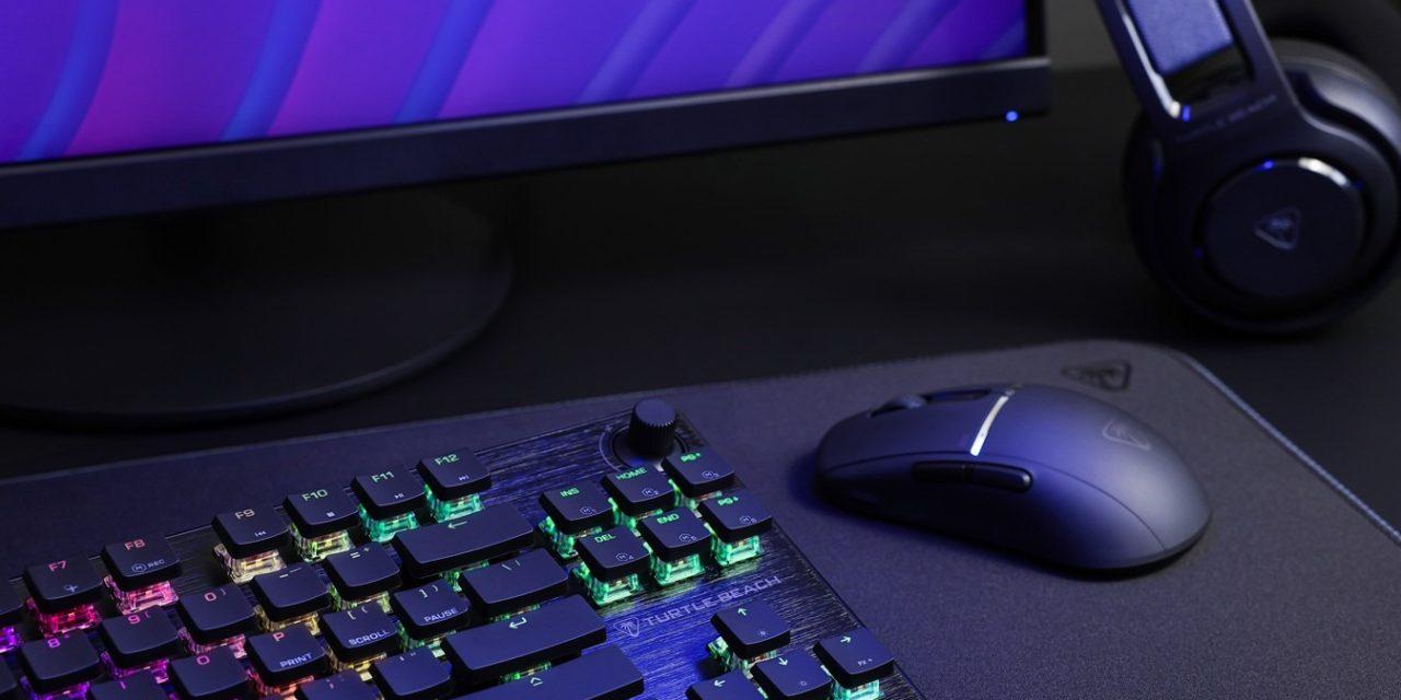 Turtle Beach muscle son setup PC avec le clavier Vulcan II TKL et la souris Burst II Pro