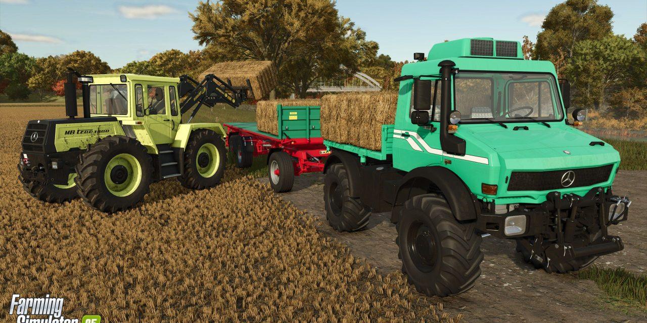 Farming Simulator 25 accueille Mercedes-Benz et ses camions de légende