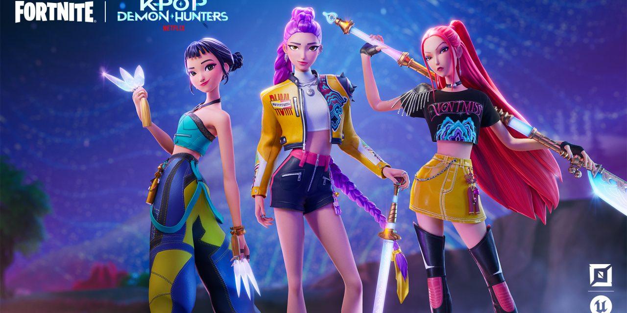 Fortnite s’offre un crossover explosif avec KPop Demon Hunters