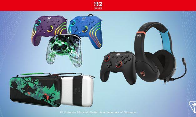 Turtle Beach muscle la Switch 2 : manettes, étuis et style à gogo !