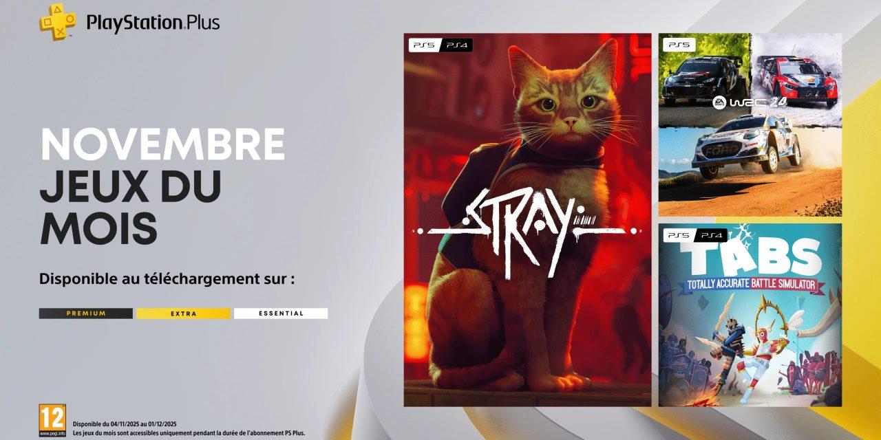 Un mois de novembre ronronnant pour les abonnés PlayStation Plus