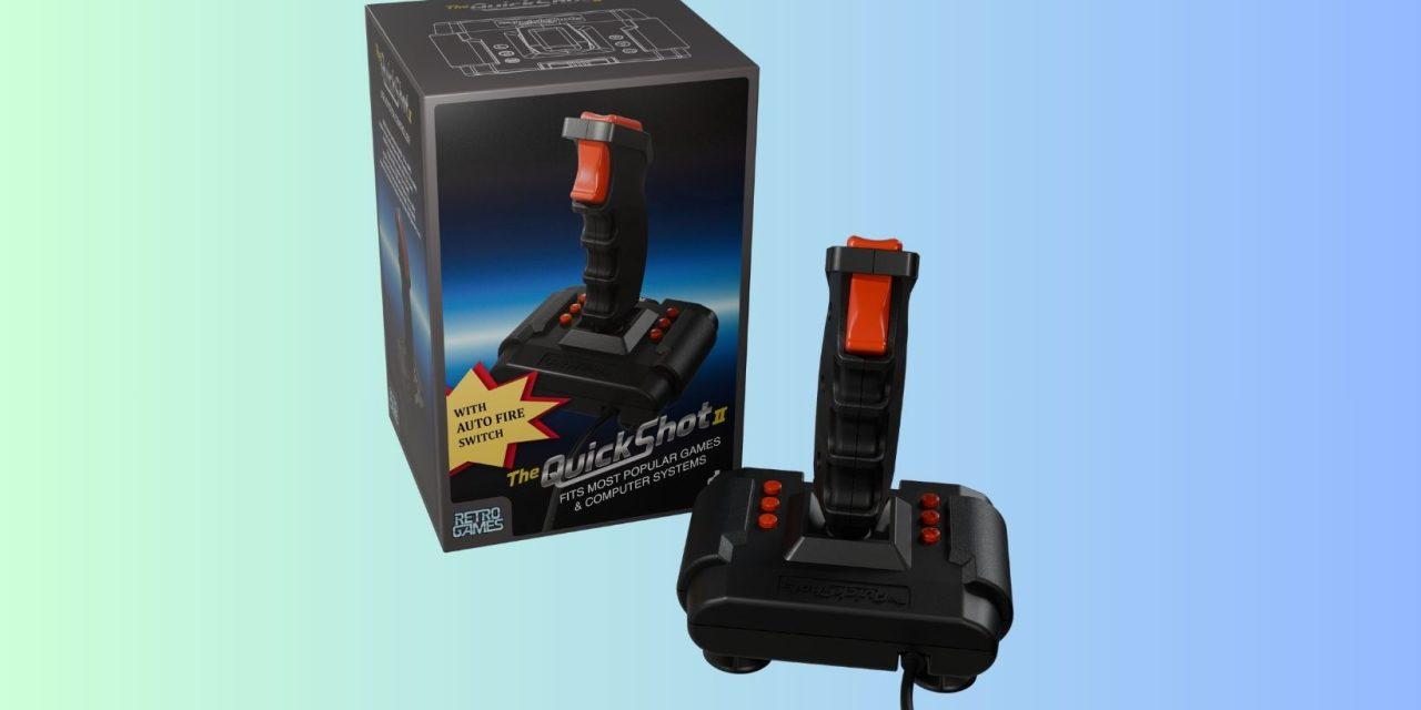 TheQuickShot II revient secouer la fibre rétro des joueurs