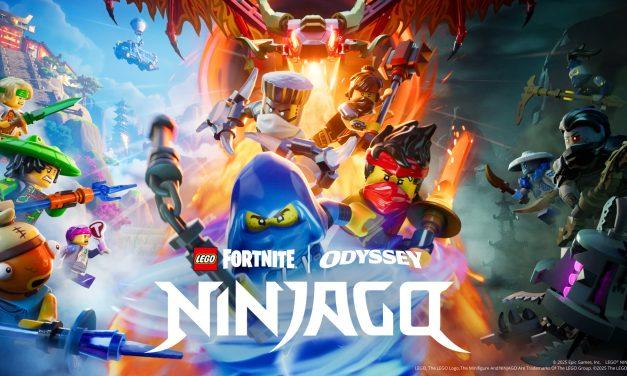Ninjago débarque dans Lego Fortnite Odyssey pour une mise à jour musclée