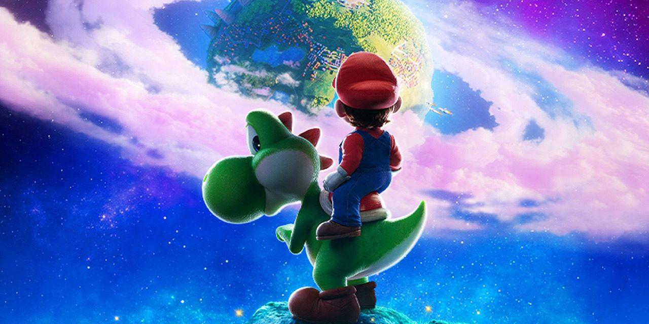 Yoshi montre sa bobine dans Super Mario Galaxy le film