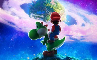 Yoshi montre sa bobine dans Super Mario Galaxy le film