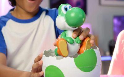 Yoshi Éclosion Secrète : une figurine interactive inspirée de Super Mario Galaxy le film