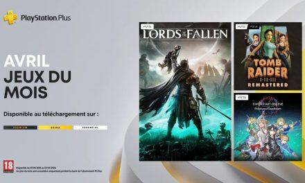 PlayStation Plus : Lara Croft et Lords of the Fallen au menu d’avril