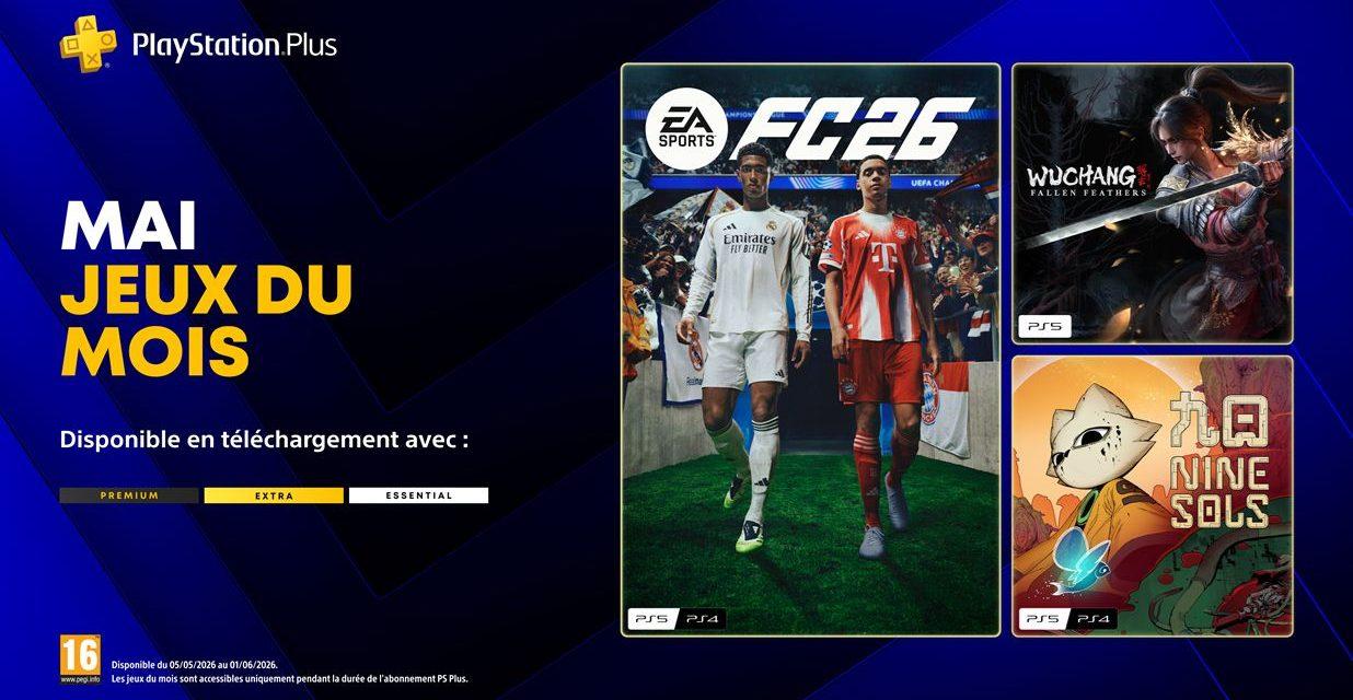 PlayStation Plus mai 2026 : foot, plumes et kung-fu en 2D