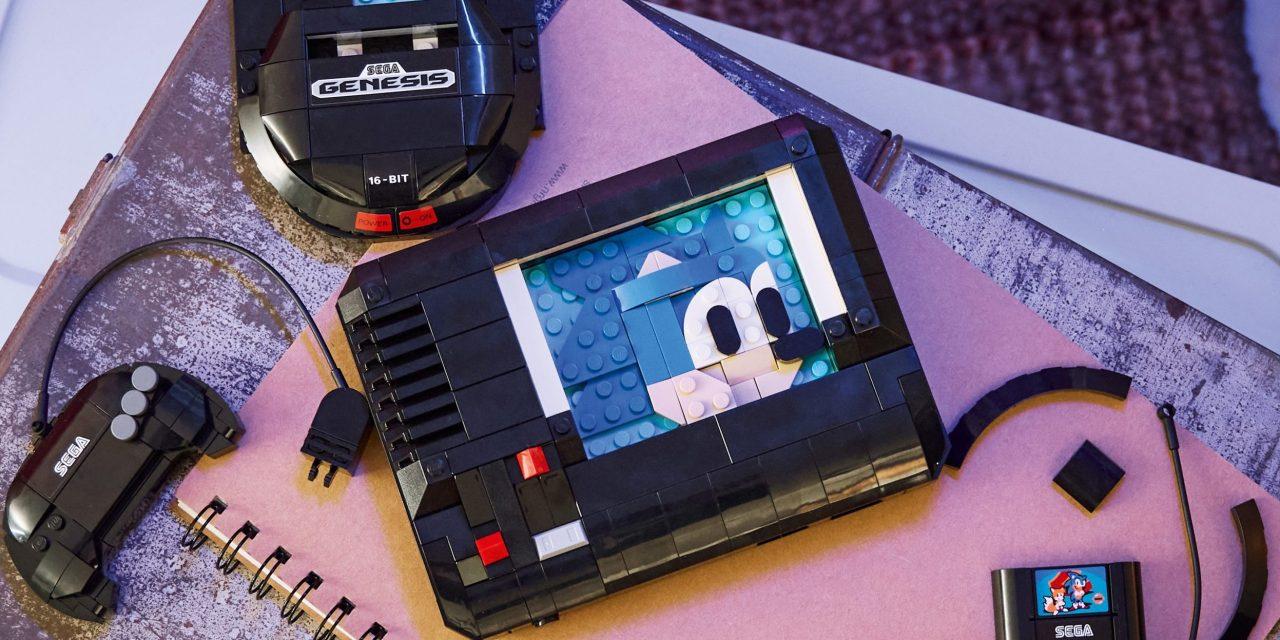 LEGO recrée la Mega Drive et ravive nos souvenirs 16 bits