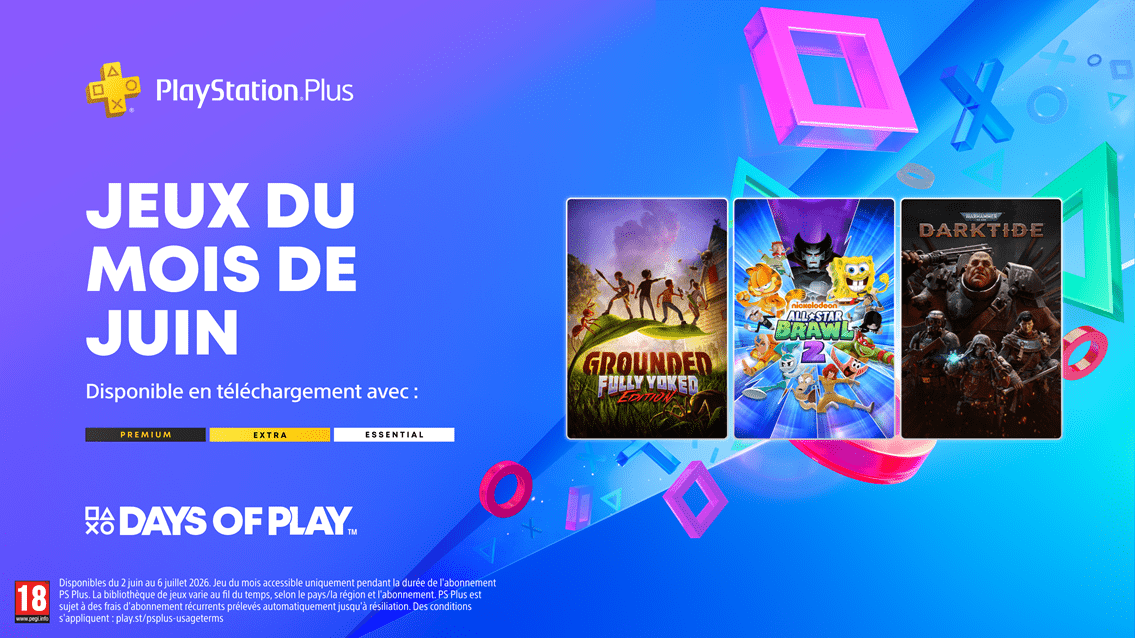 PlayStation Plus : juin 2026 sort la pelle et les tronçonneuses