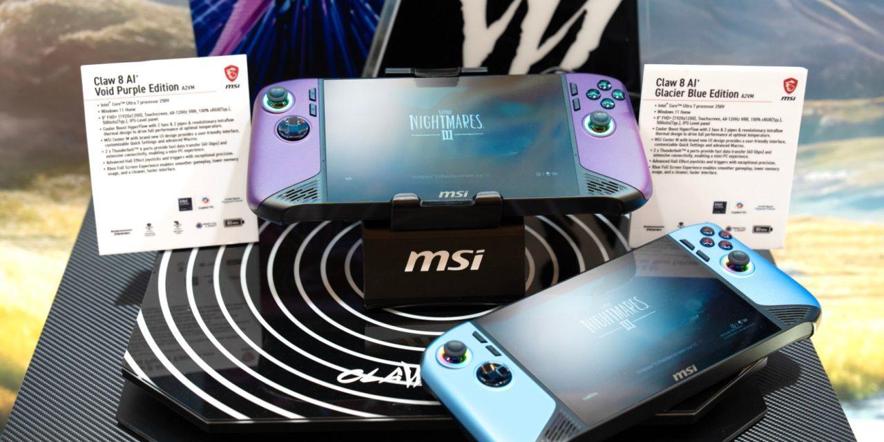 MSI sort les griffes au Computex 2026 avec sa Claw 8 EX AI+ et un Titan draconique