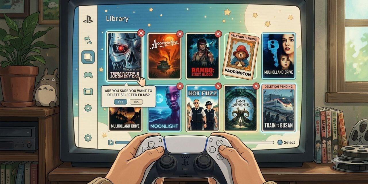 Sony va supprimer plus de 550 films des bibliothèques PlayStation
