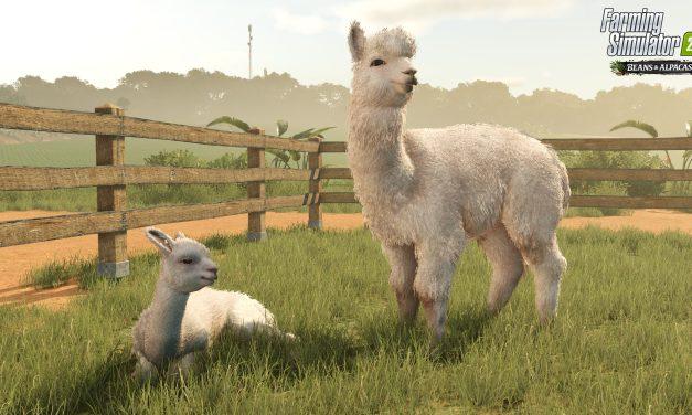 Farming Simulator 25 mise sur le café et les alpagas cet automne