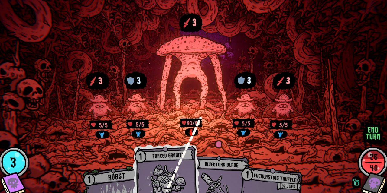 Shroom and Gloom : le deck-builder où les champignons passent à la casserole