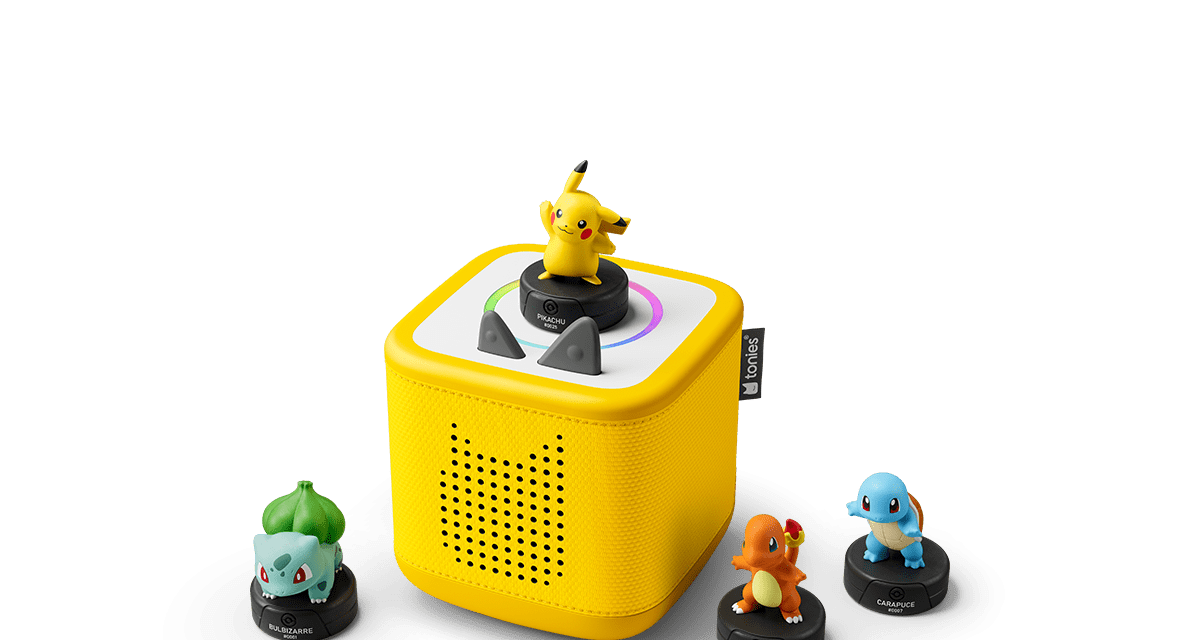 Pokémon débarque sur Toniebox avec Pikachu et ses amis