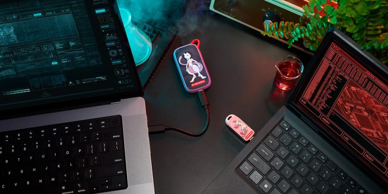 Sandisk fête les 30 ans de Pokémon avec des SSD et clés USB Mew et Mewtwo