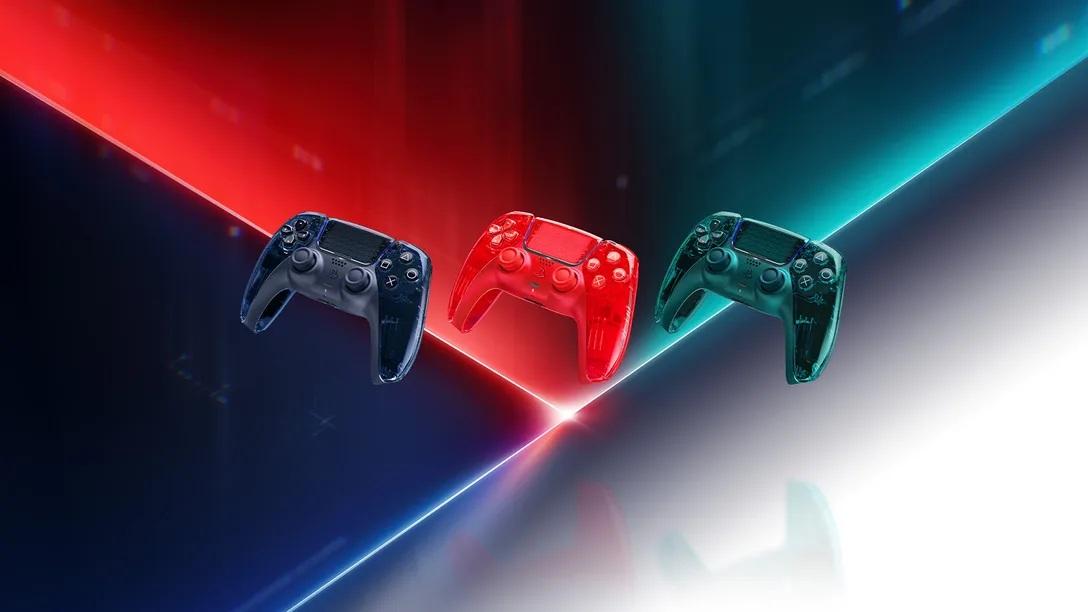 PS5 : Sony ressuscite les accessoires transparents des années 90 avec la collection Prism