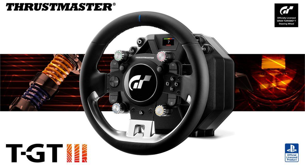 Thrustmaster devient partenaire des Gran Turismo World Series et dévoile le T-GT III